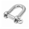 316 Stainless Steel Screw Pin D Shackle - Set of 2