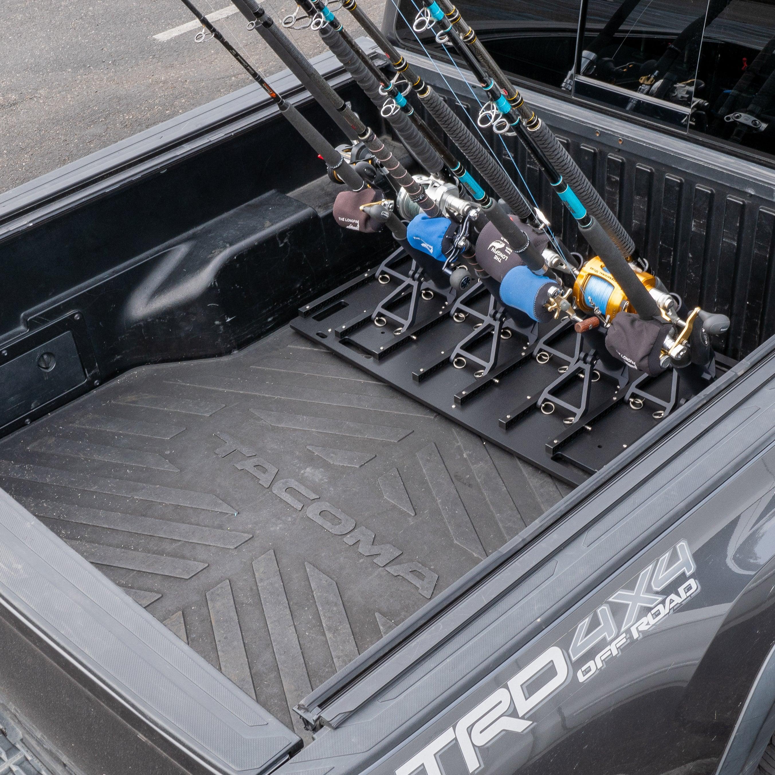 Truck Bed Rod Holder Fishing Rod Holder For Toyota Tacoma Bed Rail - Circle Hole Version Tacoma Bed Rail Mount Truck Bed Rod Holder Fishing Rod Holder For Toyota Tacoma Bed Rail - Circle Hole Version Tacoma Bed Rail Mount