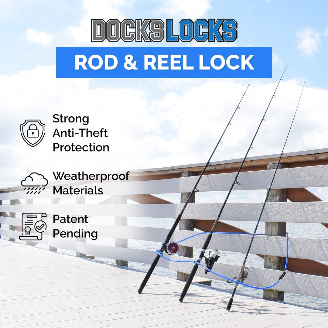 DocksLocks Fishing Rod & Reel Lock - Beson Fishing